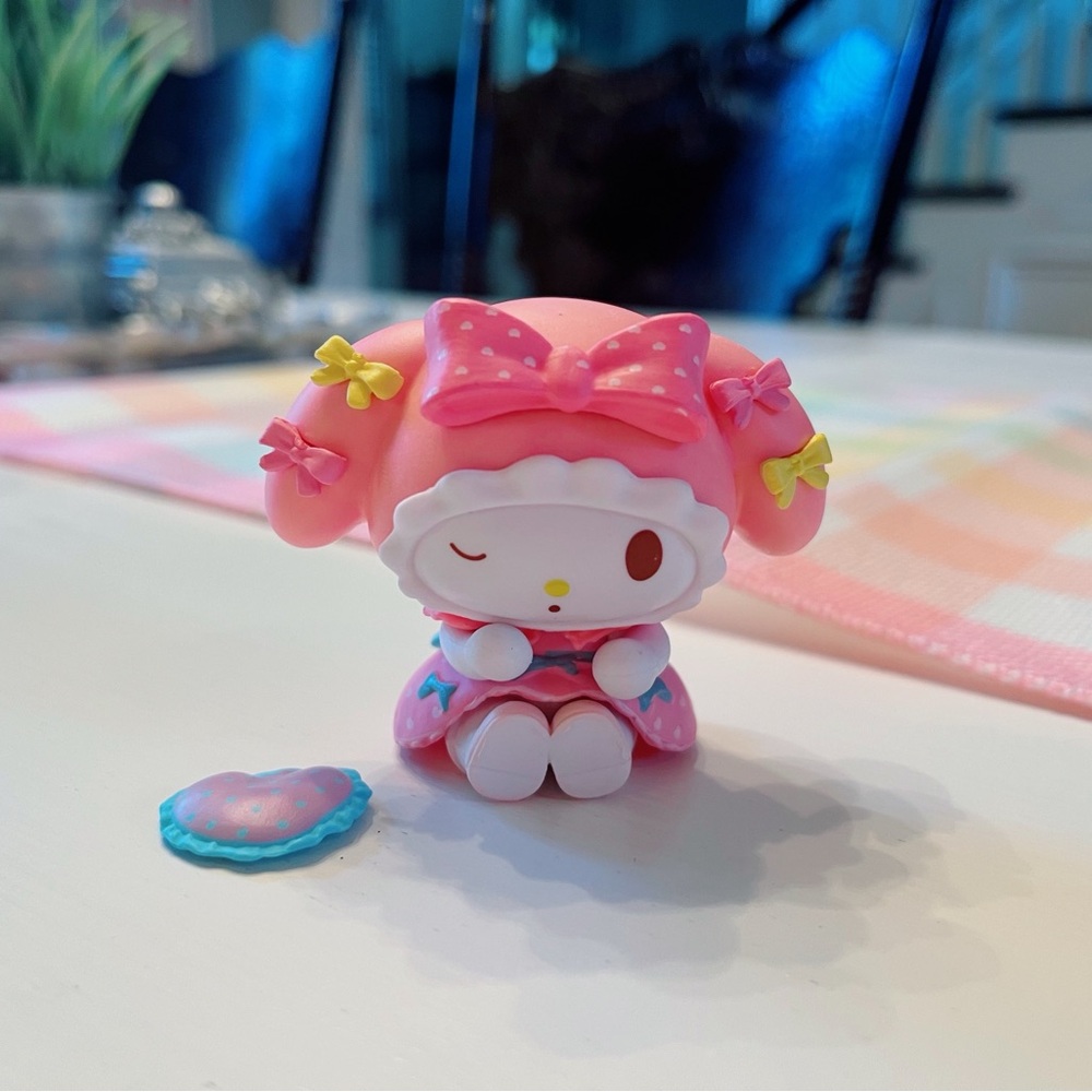 My Melody Sanrio Babydoll Figure (with pillow accessory)